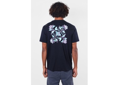 Oxbow Floral Men's T-Shirt | Deep Marine | Surfwax
