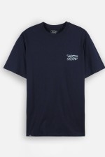 Oxbow Floral Vyriški Marškinėliai | Deep Marine | Surfwax