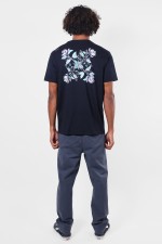Oxbow Floral Men's T-Shirt | Deep Marine | Surfwax