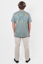 Oxbow Floral Men's T-Shirt | Lead | Surfwax