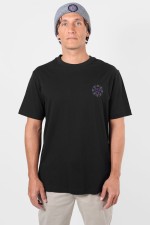 Oxbow Psych Men's T-Shirt | Black | Surfwax