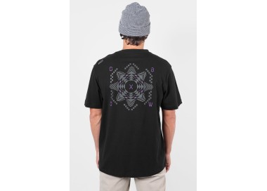 Oxbow Psych Men's T-Shirt | Black | Surfwax