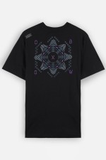 Oxbow Psych Vyriški Marškinėliai | Black | Surfwax