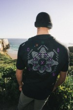 Oxbow Psych Men's T-Shirt | Black | Surfwax