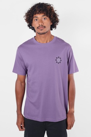 Oxbow Psych Men's T-Shirt | Purple Haze | Surfwax