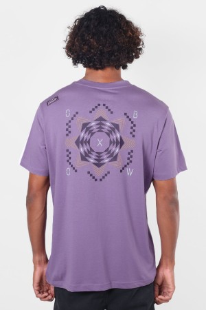 Oxbow Psych Vyriški Marškinėliai | Purple Haze | Surfwax