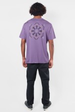 Oxbow Psych Men's T-Shirt | Purple Haze | Surfwax