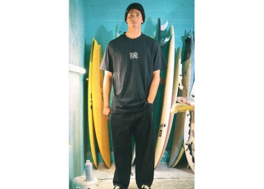 Oxbow Repeater Men's T-Shirt | Black | Surfwax