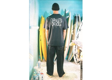 Oxbow Repeater Vyriški Marškinėliai | Black | Surfwax
