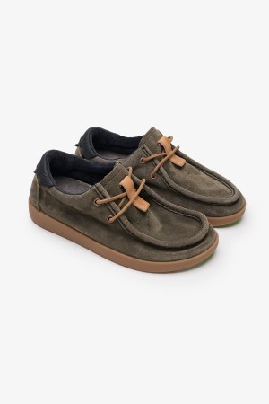 Satorisan Kwahu Winter Suede Vyriški Batai | Spalva Deep Khaki | Surfwax