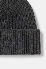 Elvine Rib Knitted Hat | Dark Grey Melange | Surfwax