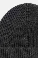 Elvine Rib Megzta Kepurė | Dark Grey Melange | Surfwax