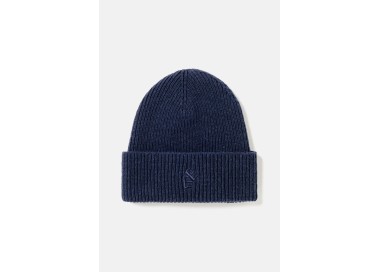 Elvine Rib Megzta Kepurė | Navy Melange | Surfwax