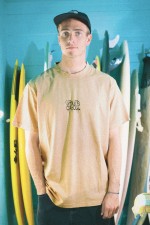 Oxbow Shape Men's T-Shirt | Tan | Surfwax