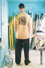 Oxbow Shape Vyriški Marškinėliai | Tan | Surfwax