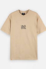 Oxbow Shape Vyriški Marškinėliai | Tan | Surfwax