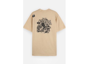 Oxbow Shape Men's T-Shirt | Tan | Surfwax