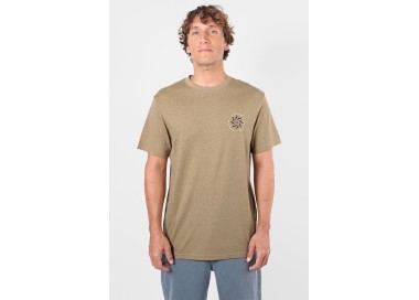 Oxbow Shuriken Vyriški Marškinėliai | Light Brown | Surfwax