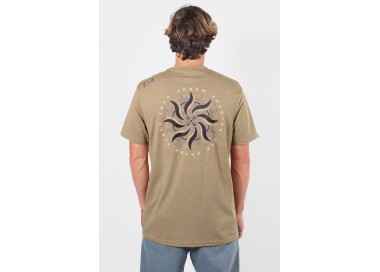 Oxbow Shuriken Vyriški Marškinėliai | Light Brown | Surfwax