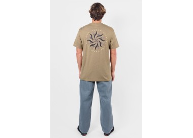 Oxbow Shuriken Vyriški Marškinėliai | Light Brown | Surfwax