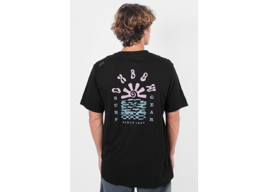 Oxbow Stoked Men's T-Shirt | Black | Surfwax