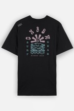 Oxbow Stoked Vyriški Marškinėliai | Black | Surfwax