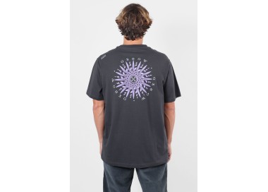 Oxbow Wheel Men's T-Shirt | Caviar | Surfwax
