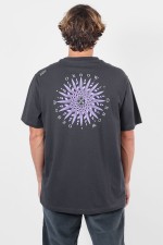 Oxbow Wheel Men's T-Shirt | Caviar | Surfwax