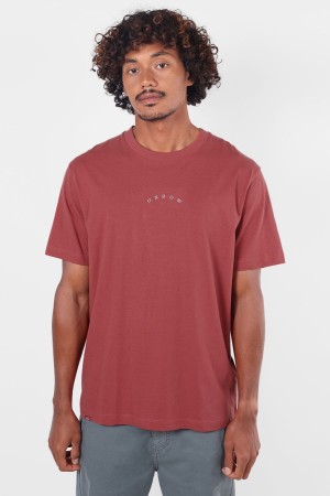 Oxbow Wheel Men's T-Shirt | Earth Red | Surfwax