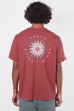 Oxbow Wheel Vyriški Marškinėliai | Earth Red | Surfwax