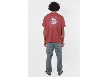 Oxbow Wheel Vyriški Marškinėliai | Earth Red | Surfwax