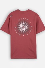 Oxbow Wheel Men's T-Shirt | Earth Red | Surfwax