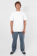 Oxbow Wheel Vyriški Marškinėliai | White | Surfwax