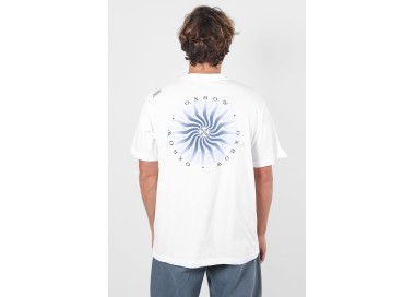 Oxbow Wheel Vyriški Marškinėliai | White | Surfwax