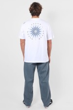 Oxbow Wheel Vyriški Marškinėliai | White | Surfwax