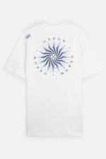 Oxbow Wheel Vyriški Marškinėliai | White | Surfwax