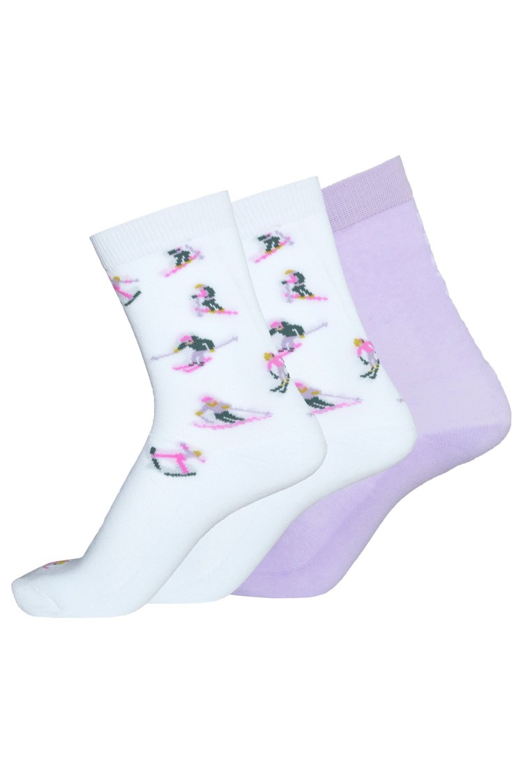 Chiemsee Intarsia Kojinės | White | Surfwax