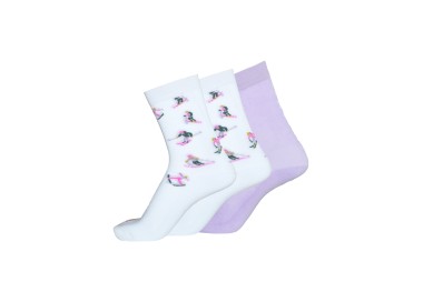 Chiemsee Intarsia Kojinės | White | Surfwax