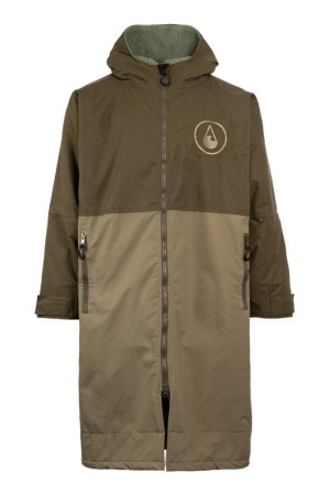 Wave Hawaii Storm Robe Yukon Unisex Pončas | Green | Surfwax
