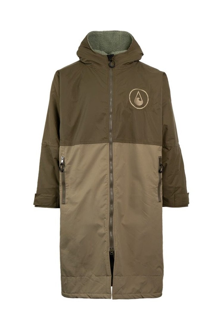 Wave Hawaii Storm Robe Yukon Unisex Pončas | Green | Surfwax