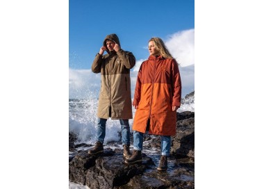 Wave Hawaii Storm Robe Yukon Unisex Pončas | Green | Surfwax