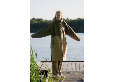 Wave Hawaii Storm Robe Yukon Unisex Pončas | Green | Surfwax