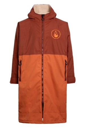 Wave Hawaii Storm Robe Yukon Unisex Pončas | Red | Surfwax