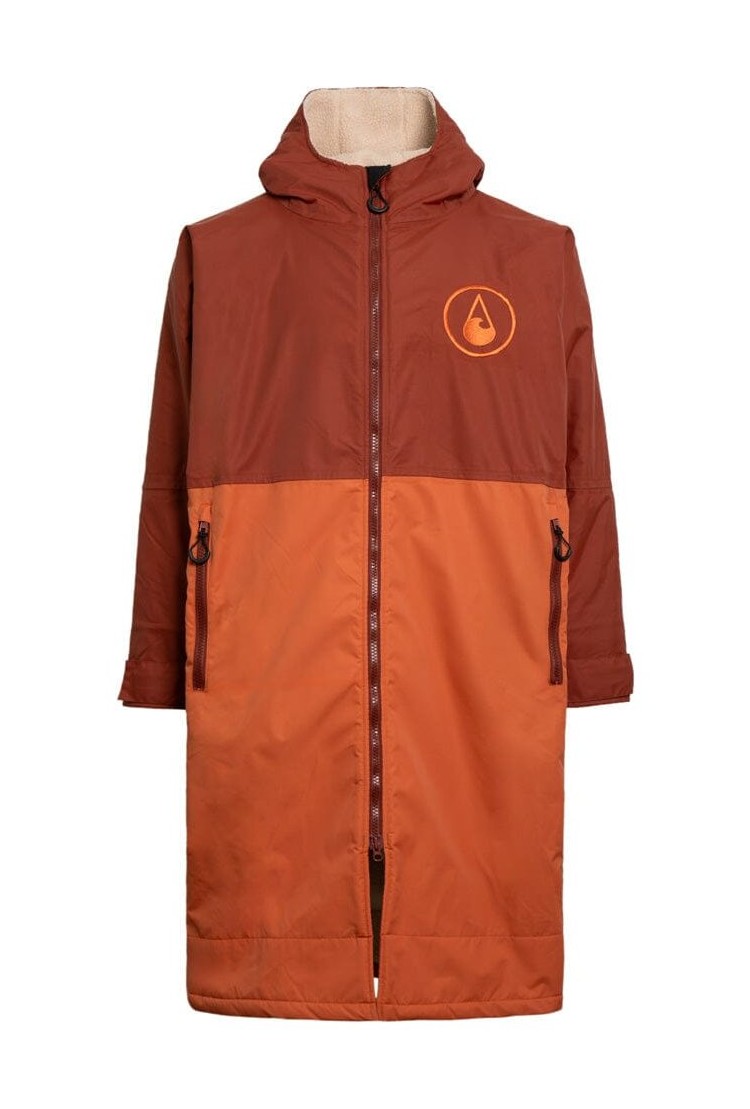 Wave Hawaii Storm Robe Yukon Unisex Pončas | Red | Surfwax