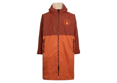 Wave Hawaii Storm Robe Yukon Unisex Pončas | Red | Surfwax