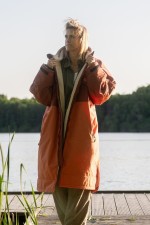 Wave Hawaii Storm Robe Yukon Unisex Pončas | Red | Surfwax