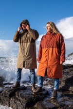 Wave Hawaii Storm Robe Yukon Unisex Pončas | Red | Surfwax