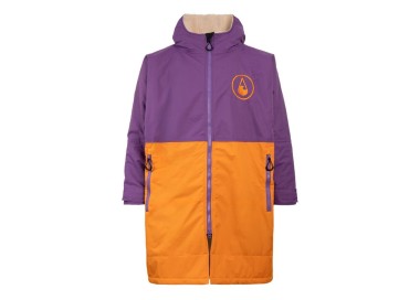 Wave Hawaii Storm Robe Yukon Unisex Pončas | Purple Orange | Surfwax