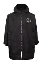Wave Hawaii Storm Robe Yukon Unisex Pončas | Black | Surfwax