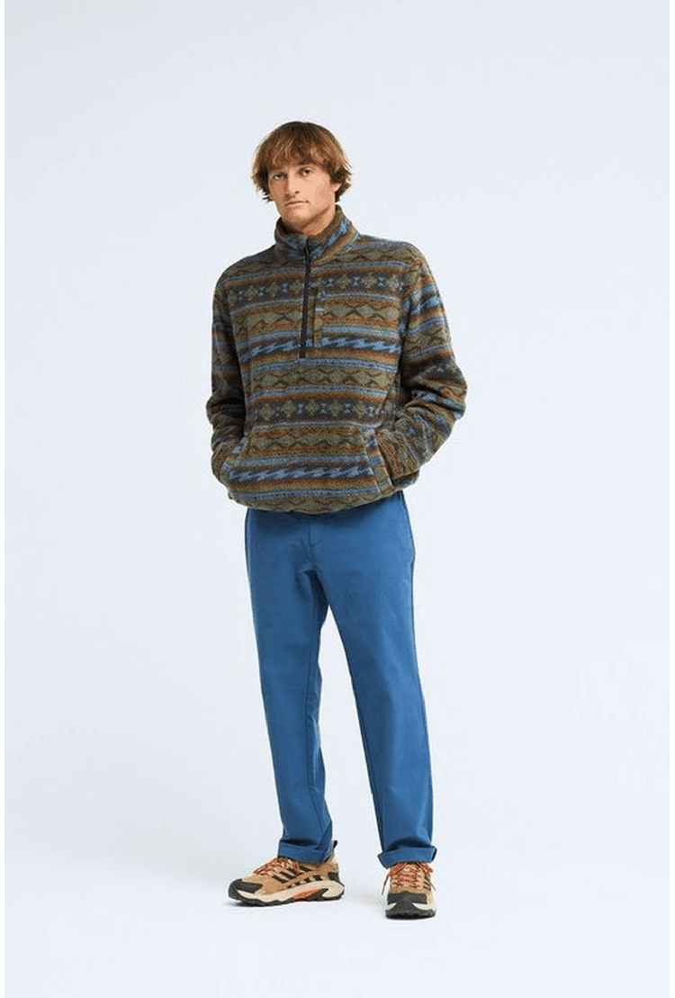 Billabong Boundary Mock Neck Men's Fleece | Raven | Surfwax